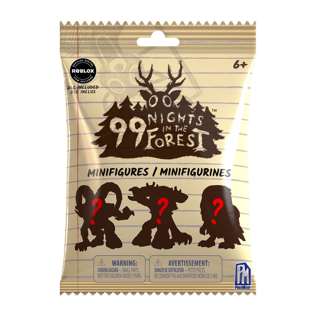 PhatMojo - 99 Nights: Minifigur Blindbox inkl. Roblox DLC Code