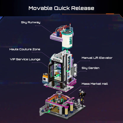 Lumibricks 17007 - Cyberpunk: Cyber Couture Galleria