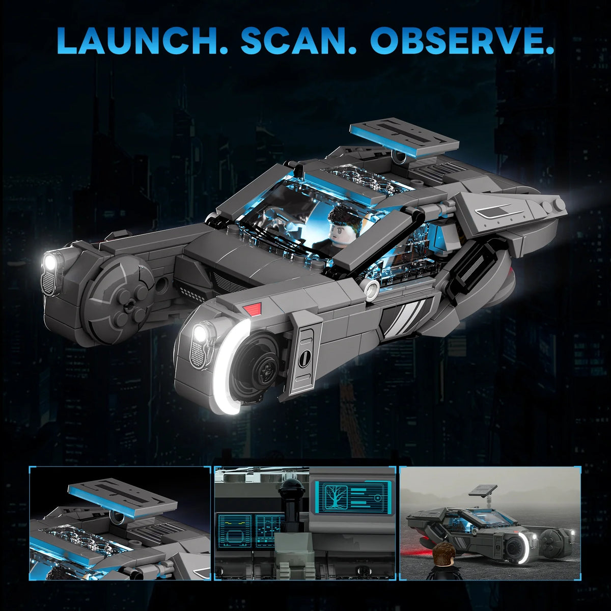 Lumibricks 23001 - Bladerunner: K's Spinner