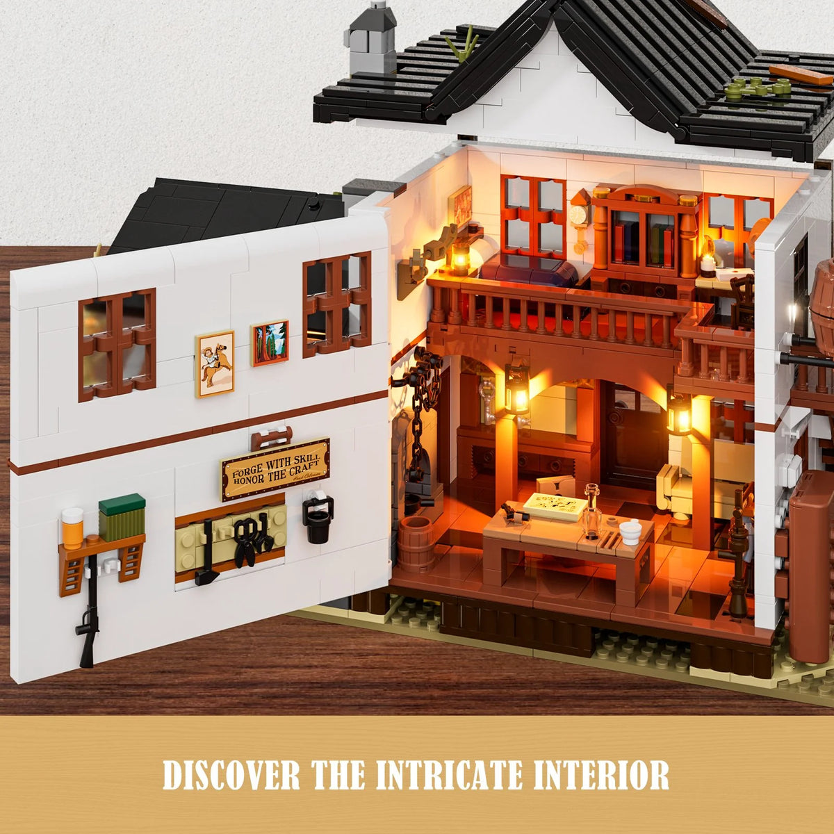 Lumibricks 14011 - Wild West: Schmiede