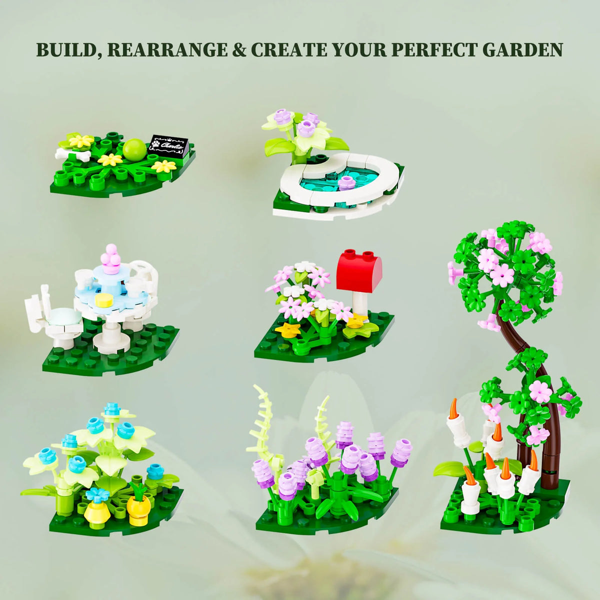 Lumibricks 10013 - Retro Houses: Garden Cottage
