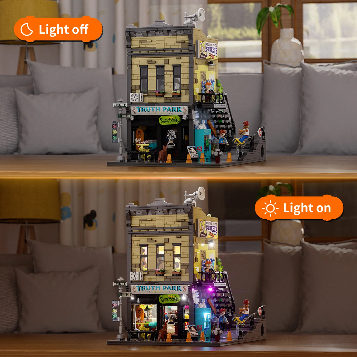 Lumibricks - 19002: Skater Shop