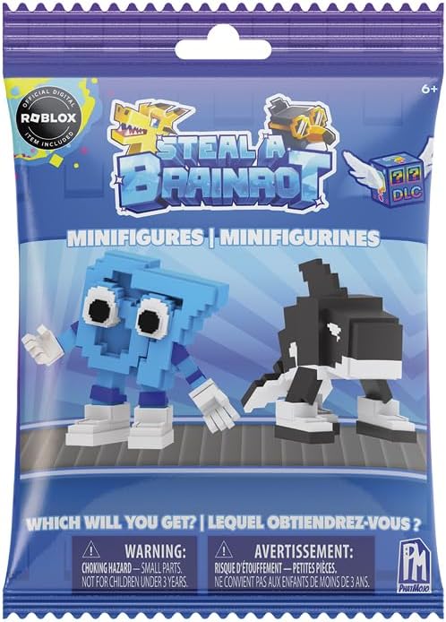 PhatMojo - Steal A Brainrot: Minifiguren Blindbox inkl. Roblox DLC Code