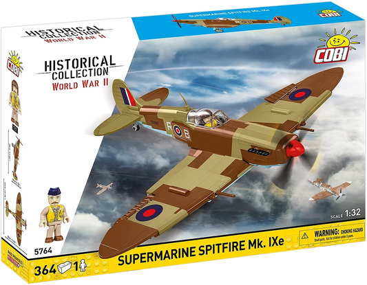 Cobi 5764 - Historical Collection WWII: Supermarine Spitfire Mk.IXe