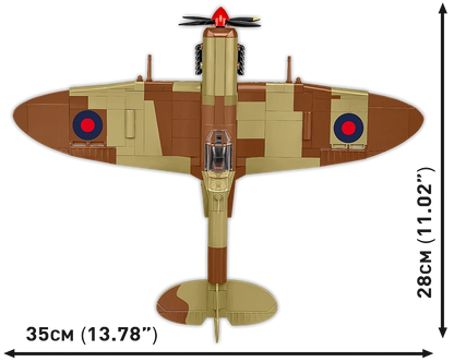 Cobi 5764 - Historical Collection WWII: Supermarine Spitfire Mk.IXe