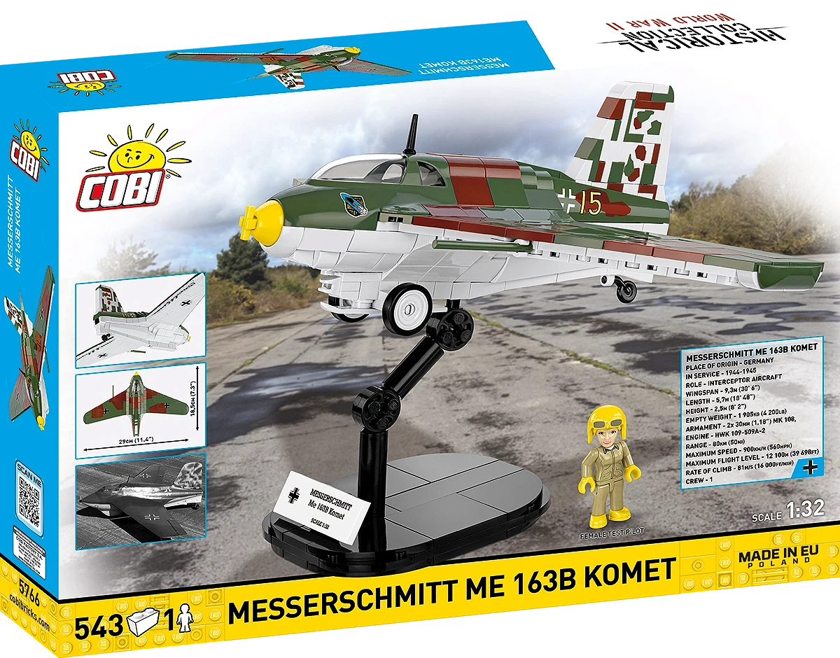 Cobi 5766 - Historical Collection WWII: Messerschmitt Me 163B Komet
