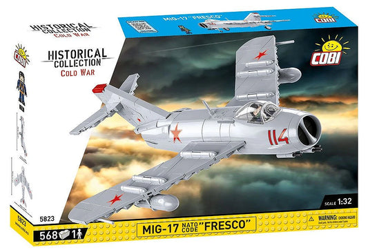 Cobi 5823 - Historical Collection Cold War: MiG-17 NATO Code "Fresco"