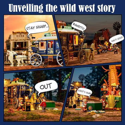 Lumibricks 14006 - Wild West: Postkutsche