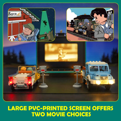 Lumibricks 18004 - Road Trip: Retro Drive-In Autokino