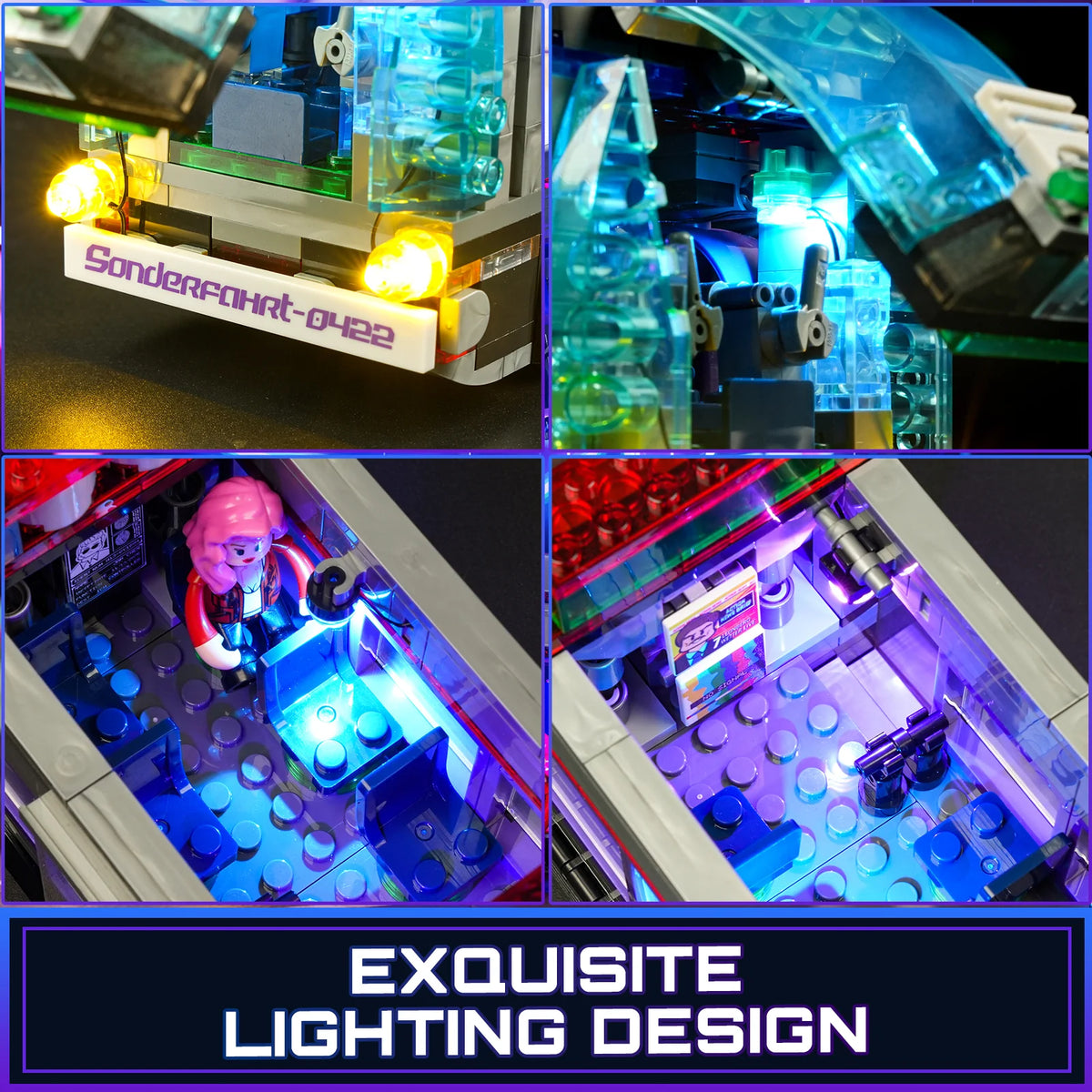 Lumibricks 17003 - Cyberpunk: Future Bus