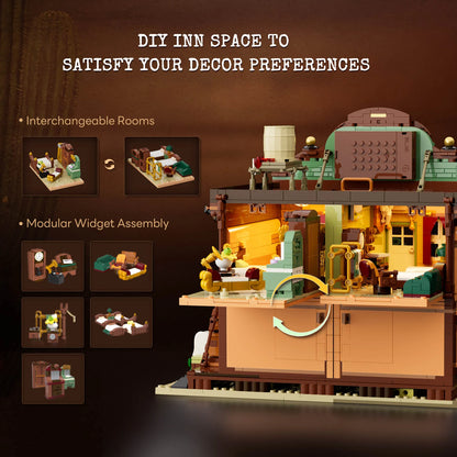 Lumibricks 14014 - Wild West: Old West Inn