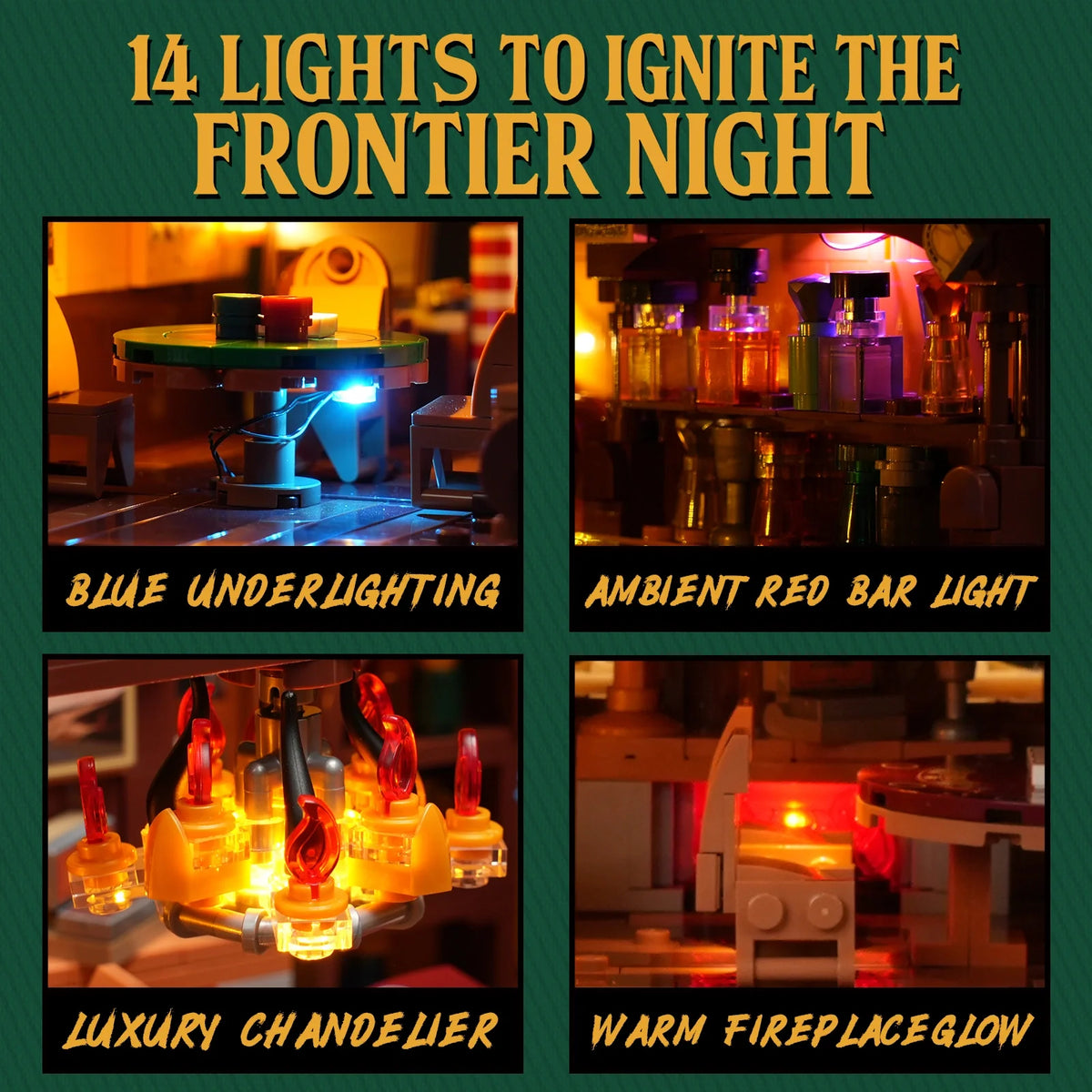 Lumibricks 14019 - Wild West: Fortune Club Saloon