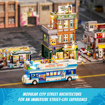 Lumibricks 19010 - Stadtleben: Streetball Tour Bus