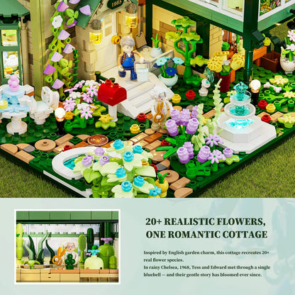 Lumibricks 10013 - Retro Houses: Garden Cottage