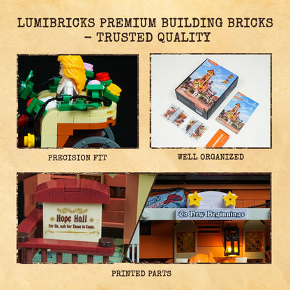 Lumibricks 14016 - Wild West: Stadthalle