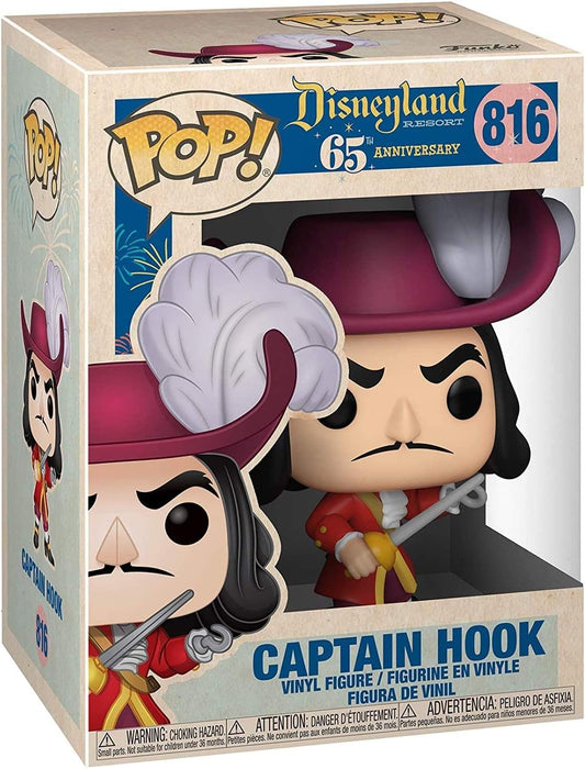 Funko POP! Disney - Peter Pan: Captain Hook Disneyland Edition
