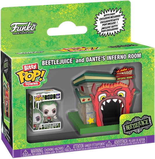 Funko - Bitty POP! Town: Beetlejuice Dantes Inferno