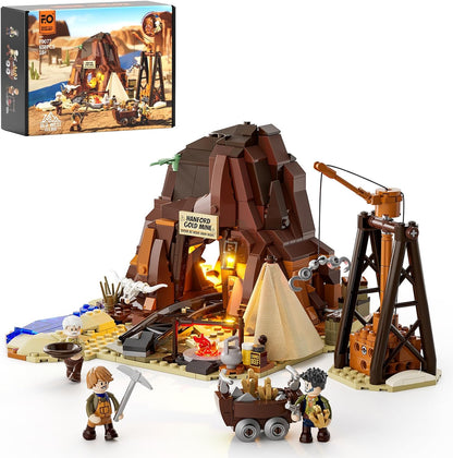 Funwhole // Lumibricks F9077 - Western: Old Gold Mine (658 Klemmbausteine)