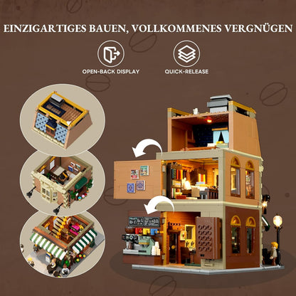 Lumibricks 15002 - Stadtleben: Book Cafe