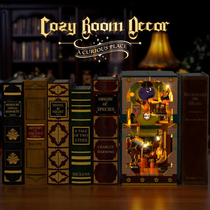 Insoon 625006 - Book Nooks: Magisches Alchemielabor mit LED-Beleuchtung