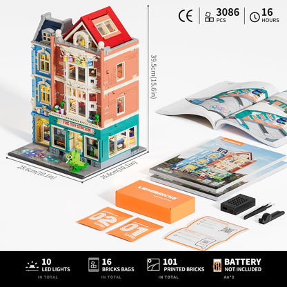 Lumibricks L9100 - Stadtleben: Spielzeugladen