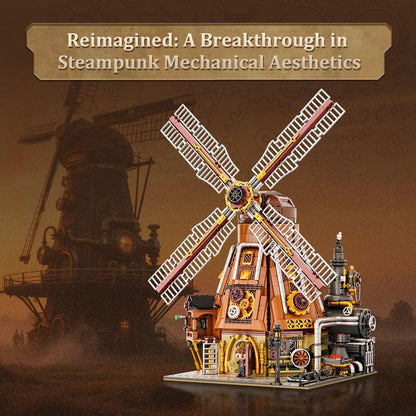 Pantasy - Steampunk: Windmühle 85026 Klemmbausteinset