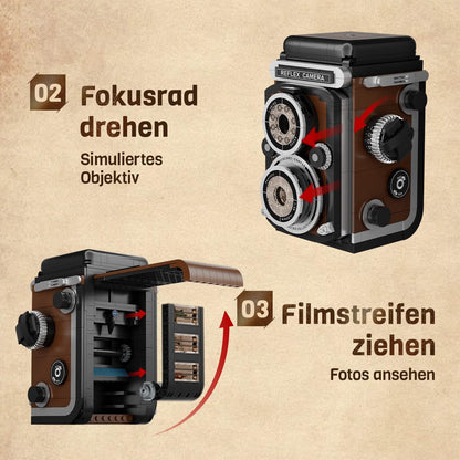 Pantasy 85050 - Retro: Twin Lens Reflex Kamera