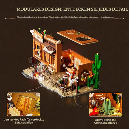 Lumibricks 14018 - Wild West: Western Fur Trading Post