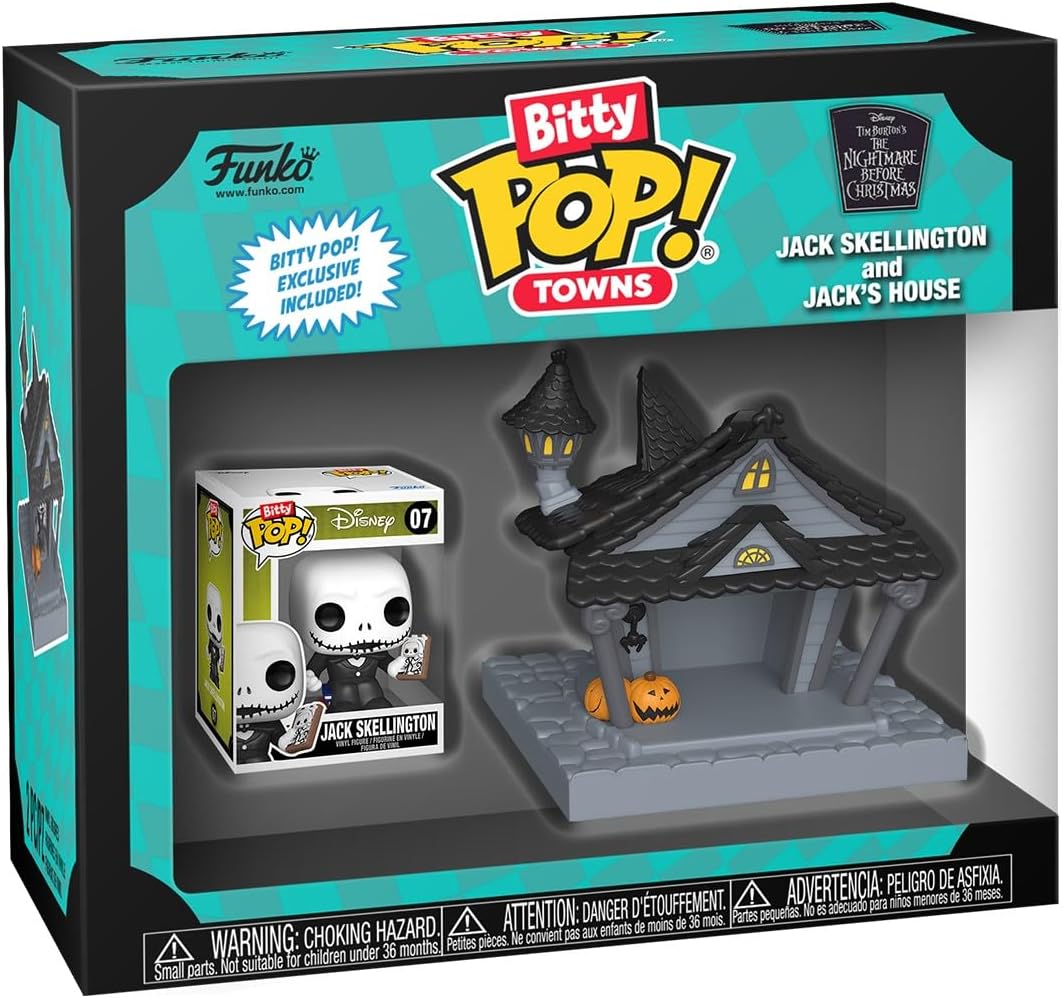 Funko - Bitty POP! Town: NBX Jack Skellingtons Haus
