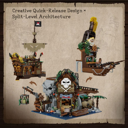 Pantasy 85022 - Originals: Pirate Pub // Piratenbar Klemmbausteinset