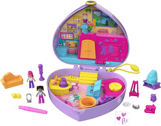 Mattel - Polly Pocket: Shanis Kunst-Studio Spielset