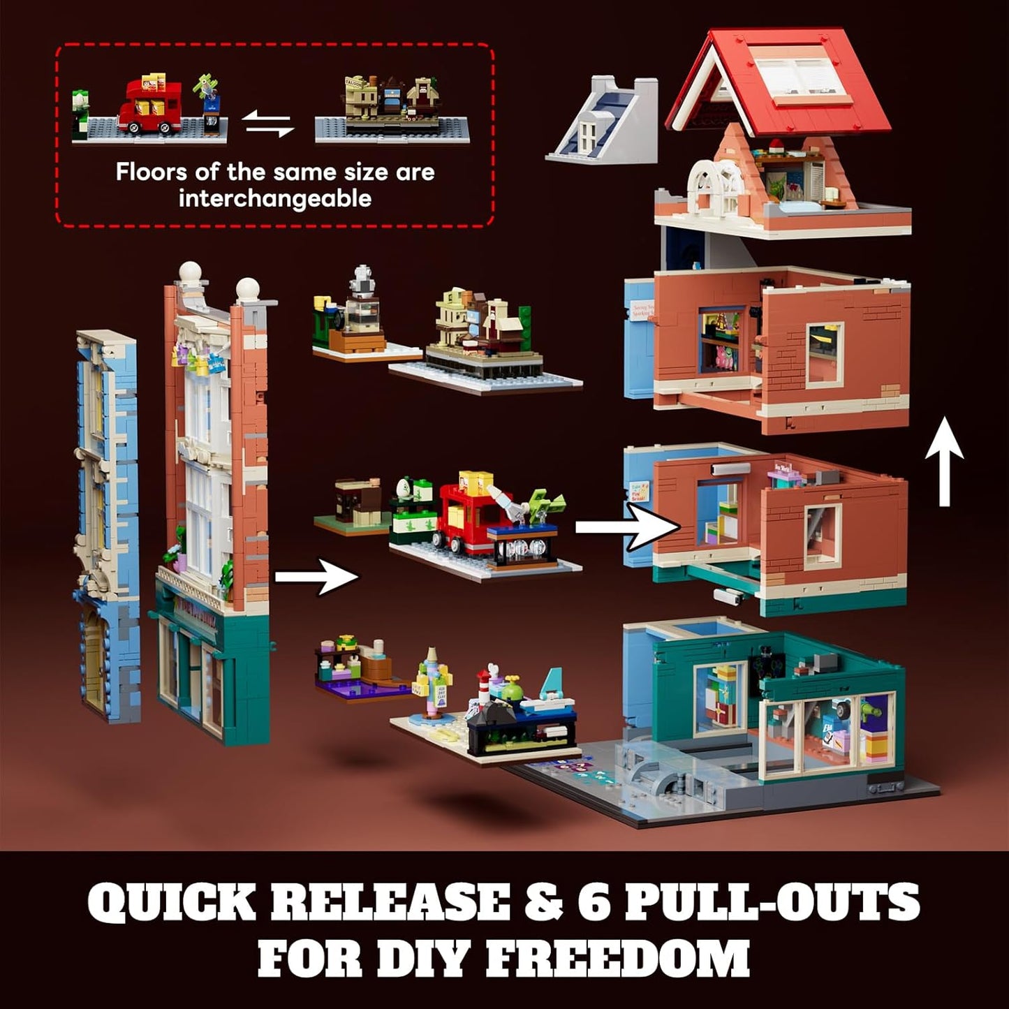 Lumibricks L9100 - Stadtleben: Spielzeugladen