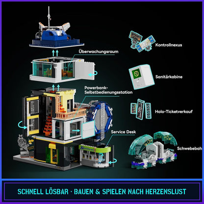 Lumibricks 17006 - Cyberpunk: Train Station