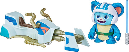 Hasbro - Star Wars Young Jedi: Nubs mit Speeder Actionfigur