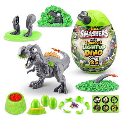 Zuru - Smashers: Jurassic Light Up Dino Loot-Ei