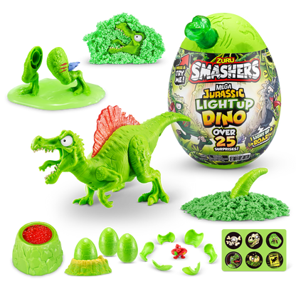 Zuru - Smashers: Jurassic Light Up Dino Loot-Ei