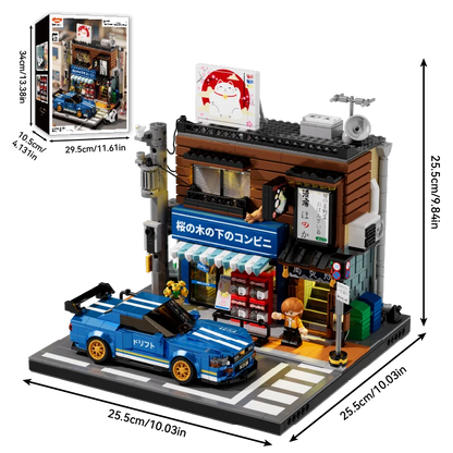 IAMBRICK 50105 - Japanese Street Cars: Corner Store & Izakaya