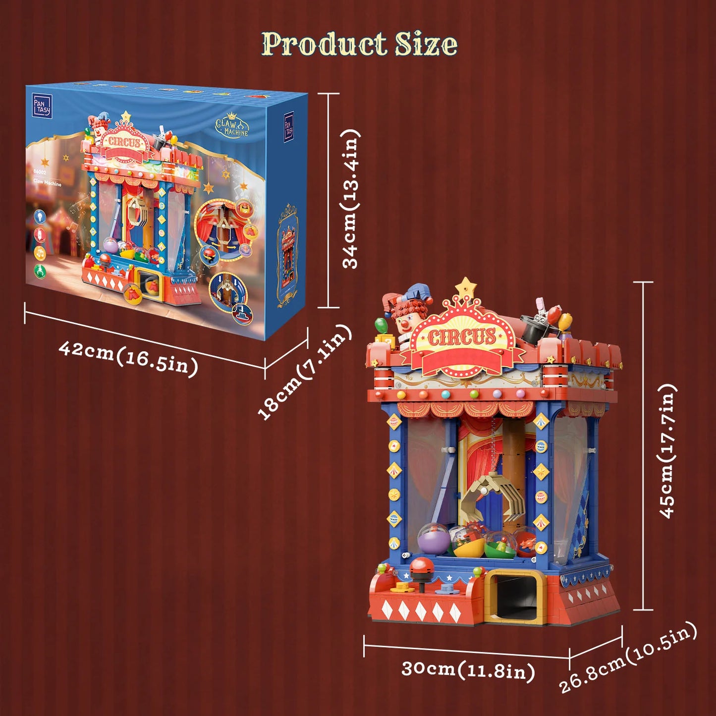 Pantasy 86002 - Originals: Claw Machine mit Funktion