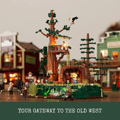Lumibricks 14012 - Wild West: Sequoia Bandit Camp