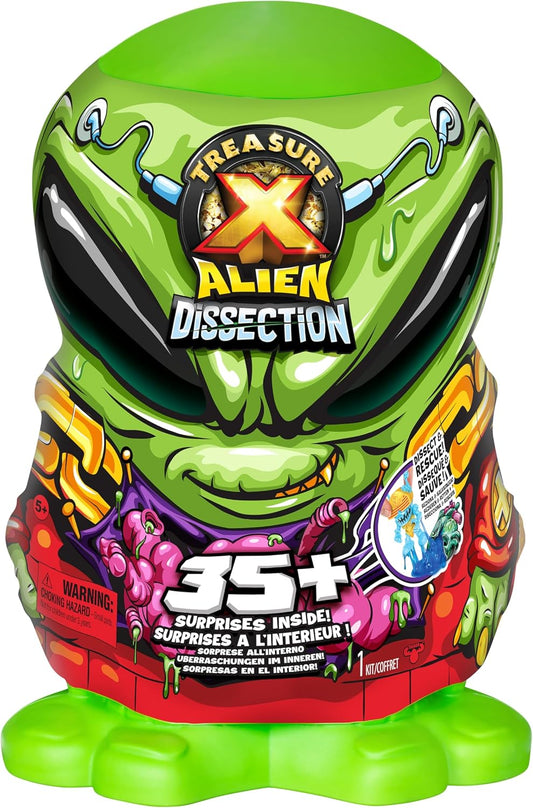 Moose Toys - Treasure X: Alien Autopsie (Mega - 35+ Überraschungen)