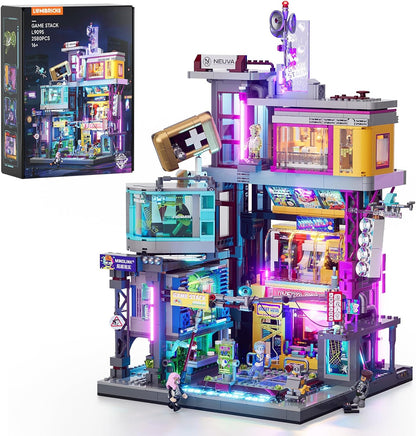 Lumibricks L9095 - Cyberpunk: Game Stack Arcade