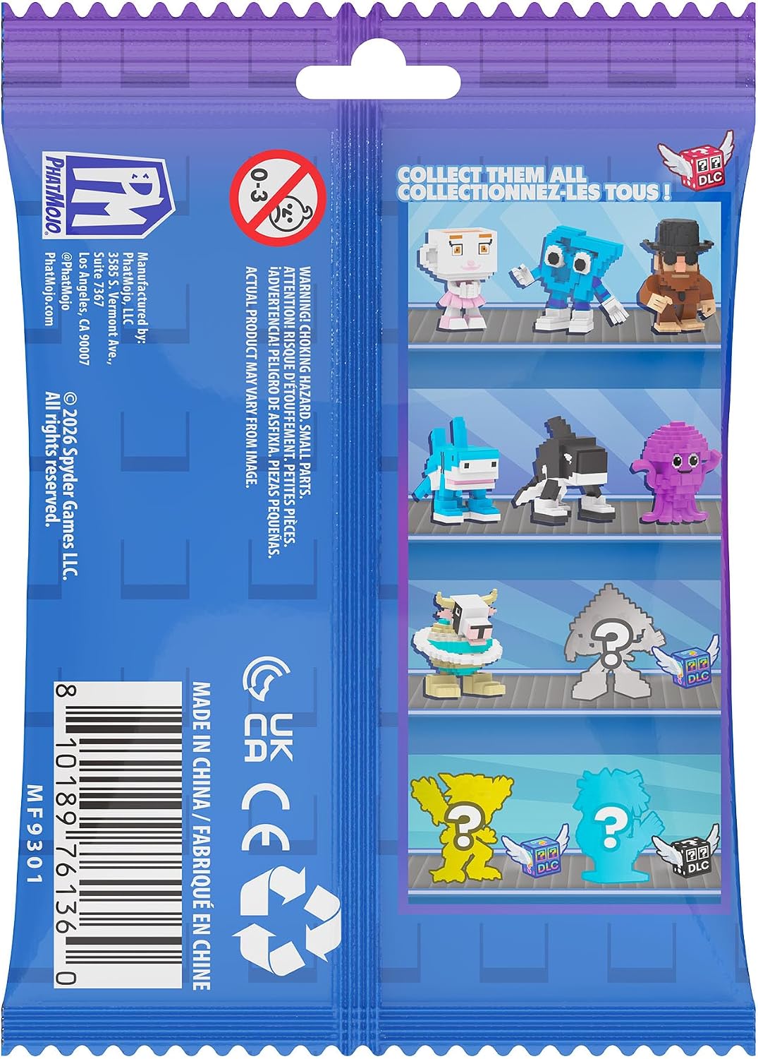 PhatMojo - Steal A Brainrot: Minifiguren Blindbox inkl. Roblox DLC Code