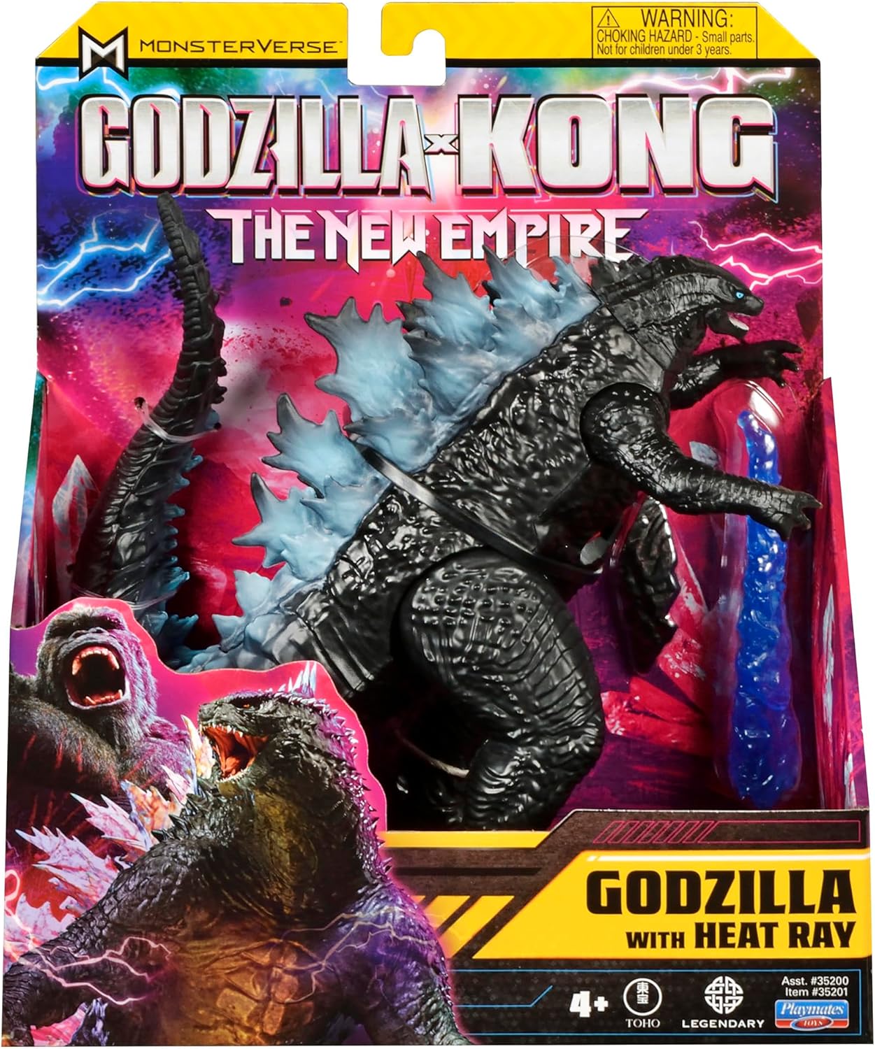 Playmates - Godzilla x Kong: Classic Godzilla with Heat Ray