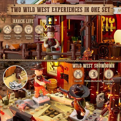 Lumibricks 14017 - Wild West: Ranch Duell