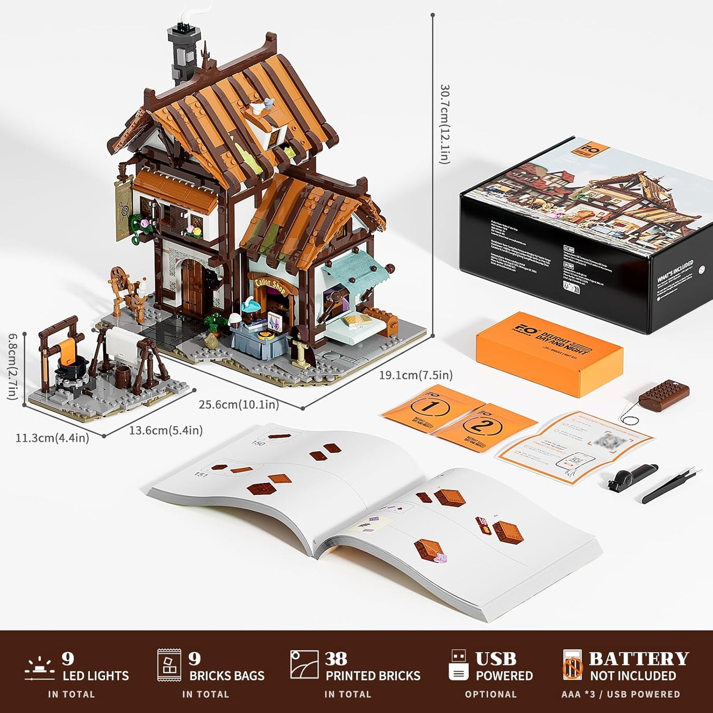Lumibricks F9040 - Mittelalter: Schneiderei