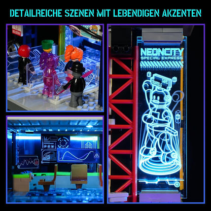 Lumibricks 17006 - Cyberpunk: Train Station