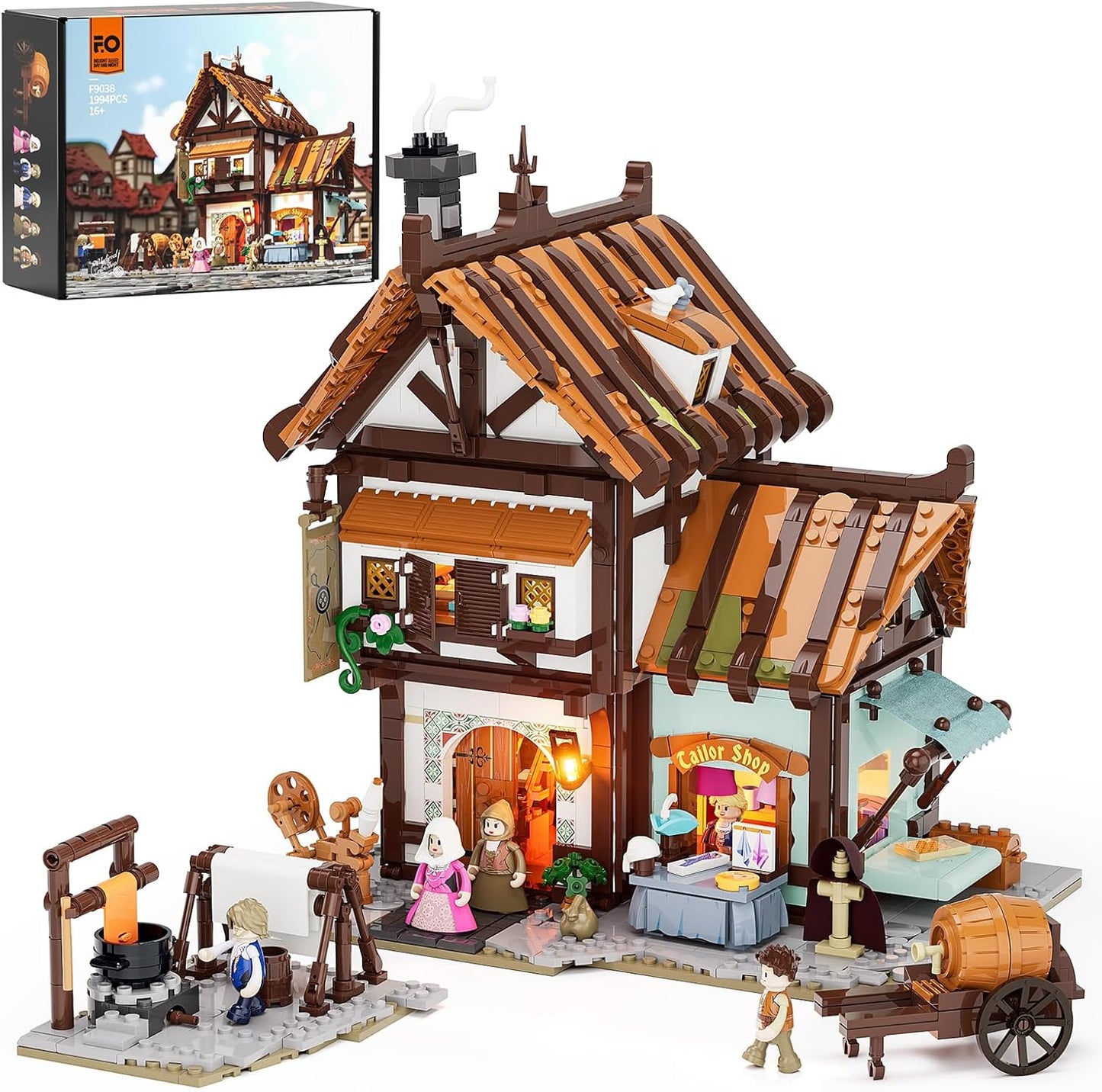 Lumibricks F9040 - Mittelalter: Schneiderei