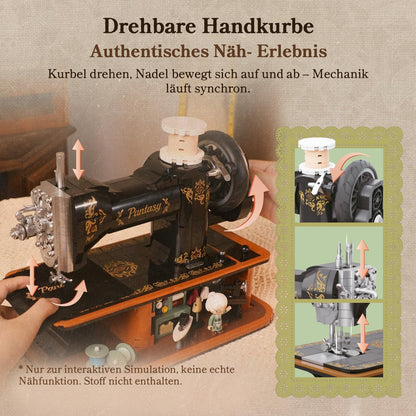 Pantasy 85028 - Retro: Nähmaschine
