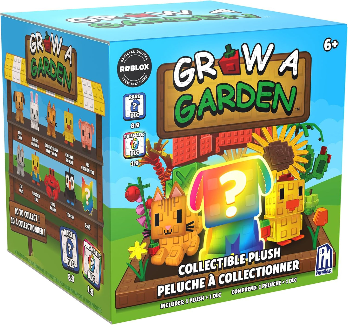 PhatMojo - Roblox: Grow a Garden Mystery Plüsch inkl. DLC-Code