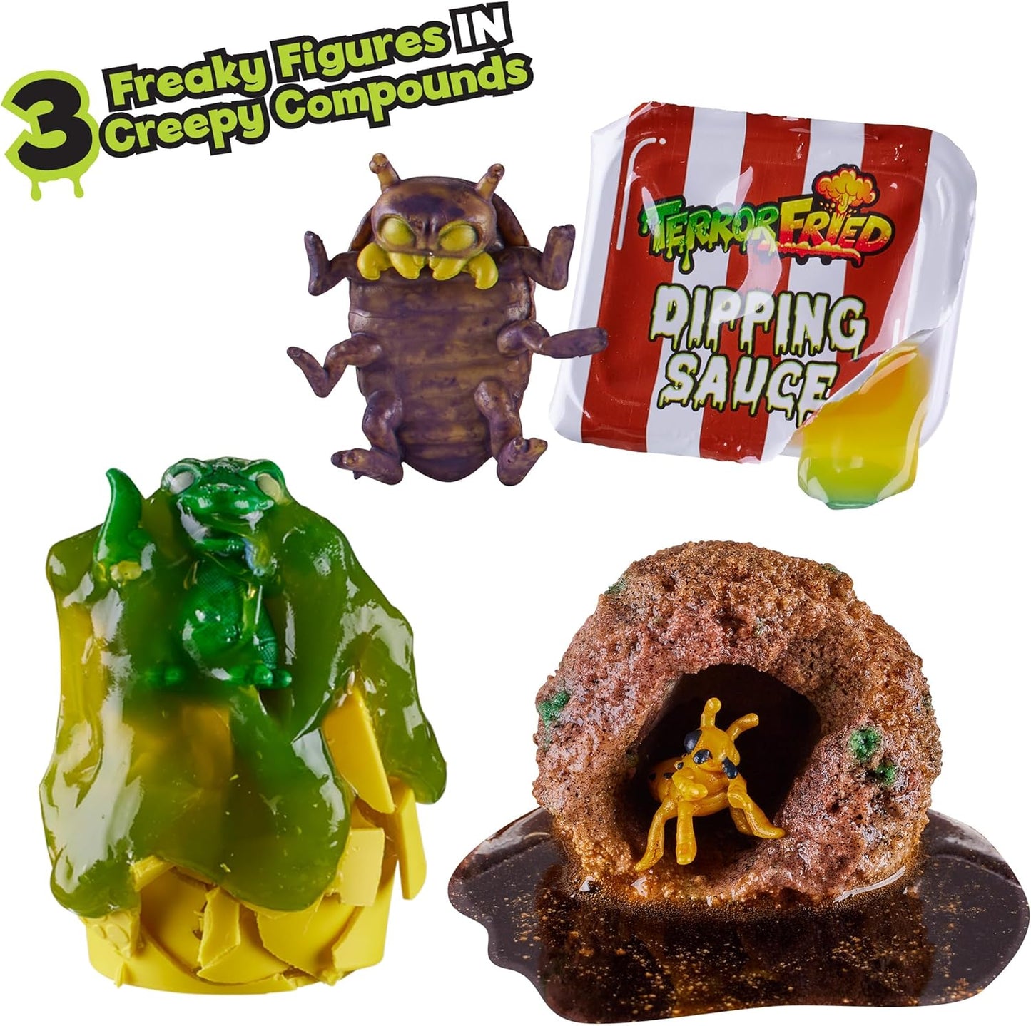 Terror Fried - Mysterybox: Horror Ooze Burger Minifiguren Schleim